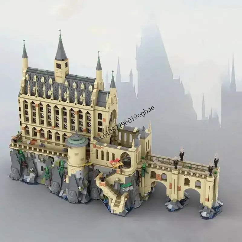  Castle Model Kit Great Hall And Boathouse DIY Puzzle -  ToylandEU™