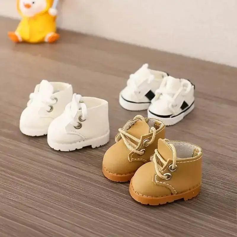  Stylish Casual Sports Shoes with Durable PU Material for LABUBU 17cm Cotton Dolls -  ToylandEU™