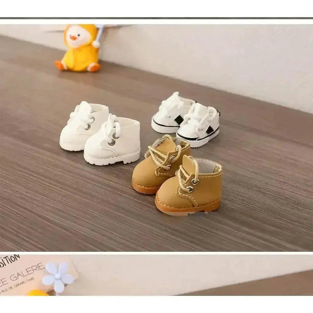  Stylish Casual Sports Shoes with Durable PU Material for LABUBU 17cm Cotton Dolls -  ToylandEU™