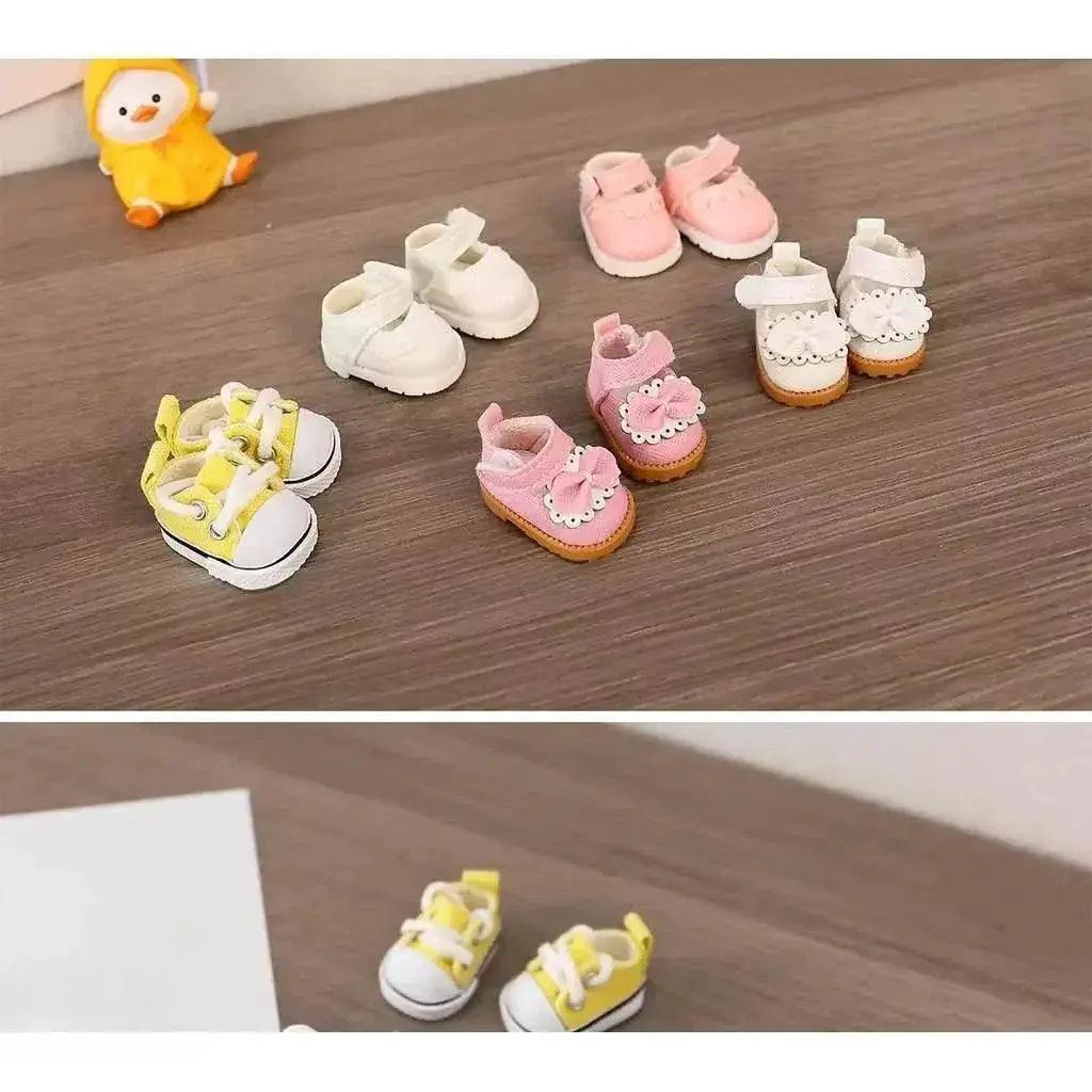 Stylish Casual Sports Shoes with Durable PU Material for LABUBU 17cm Cotton Dolls -  ToylandEU™