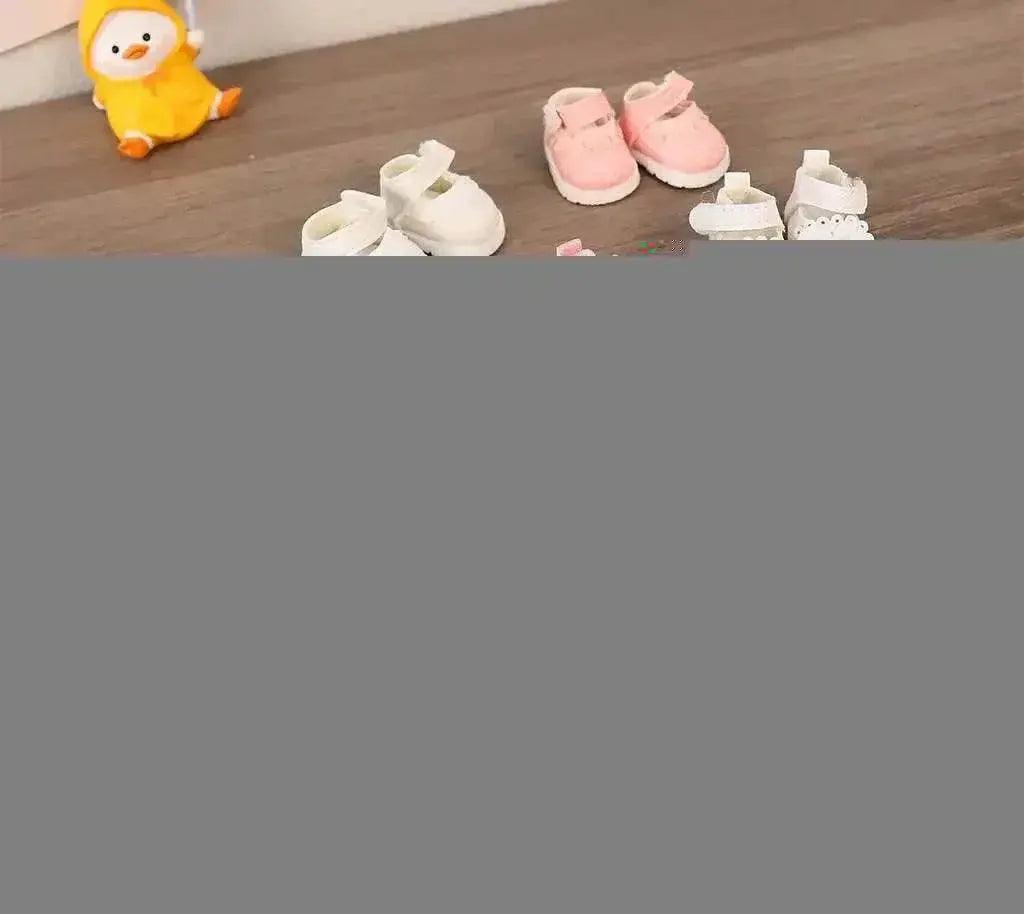  Stylish Casual Sports Shoes with Durable PU Material for LABUBU 17cm Cotton Dolls -  ToylandEU™
