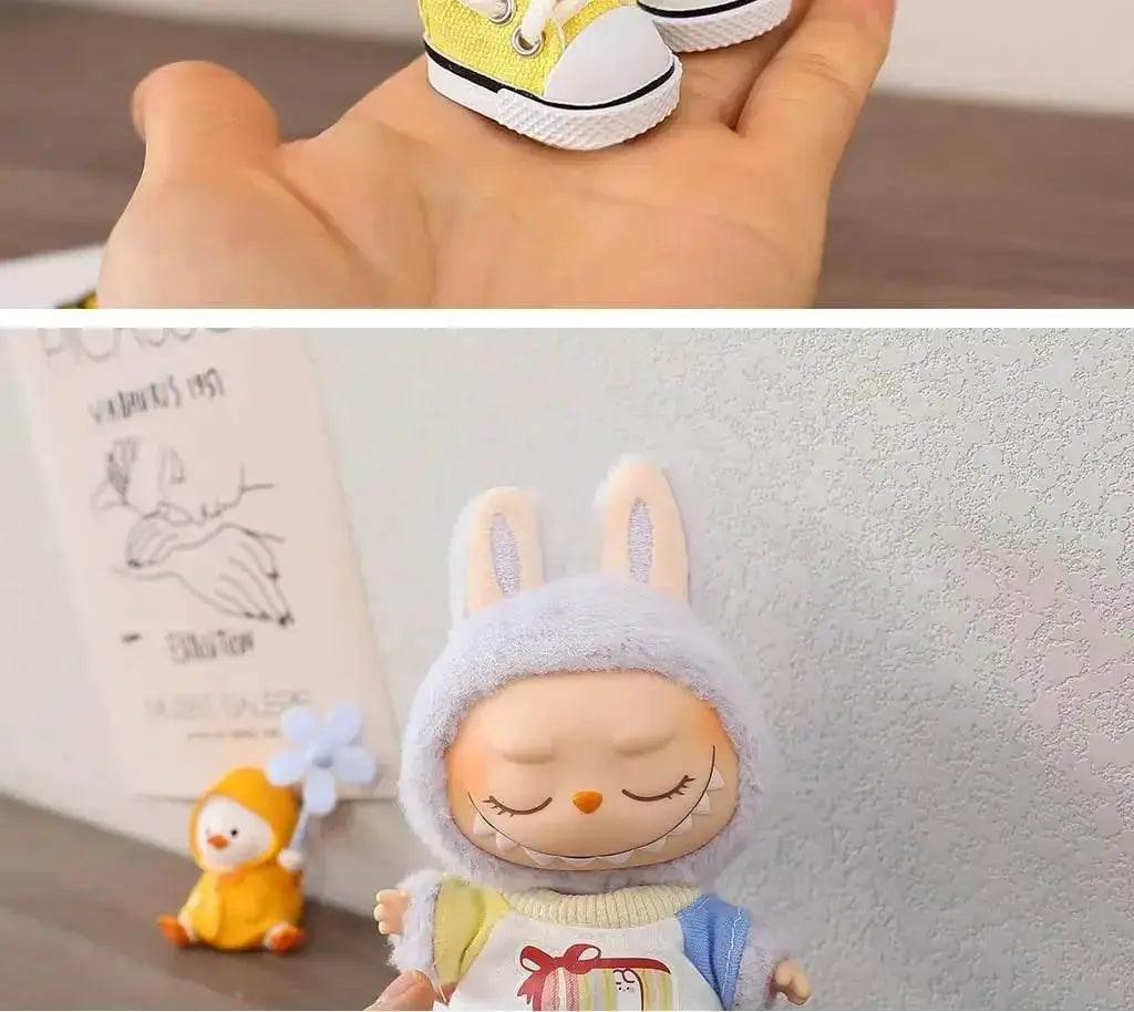  Stylish Casual Sports Shoes with Durable PU Material for LABUBU 17cm Cotton Dolls -  ToylandEU™
