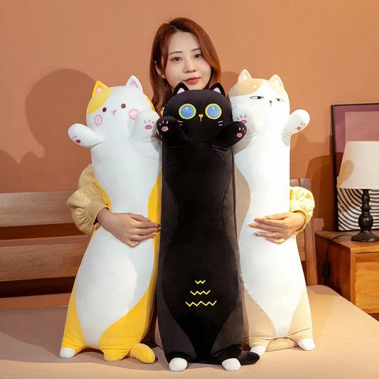Cat Pillow | Soft Long Plush Filling | Toylandeu™