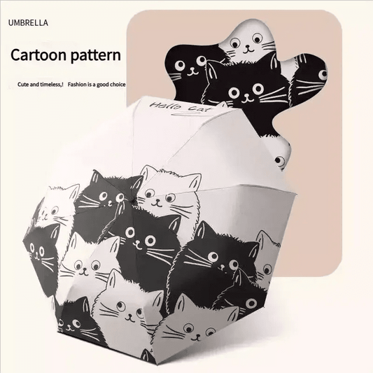  Cat Umbrella Auto Fold Sun Protection Lightweight Kids -  ToylandEU™