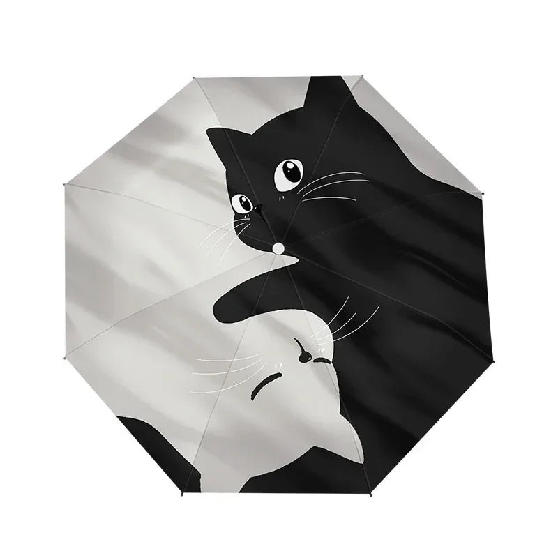Cat Umbrella Automatic Portable Folding Sunshade For Kids - ToylandEU