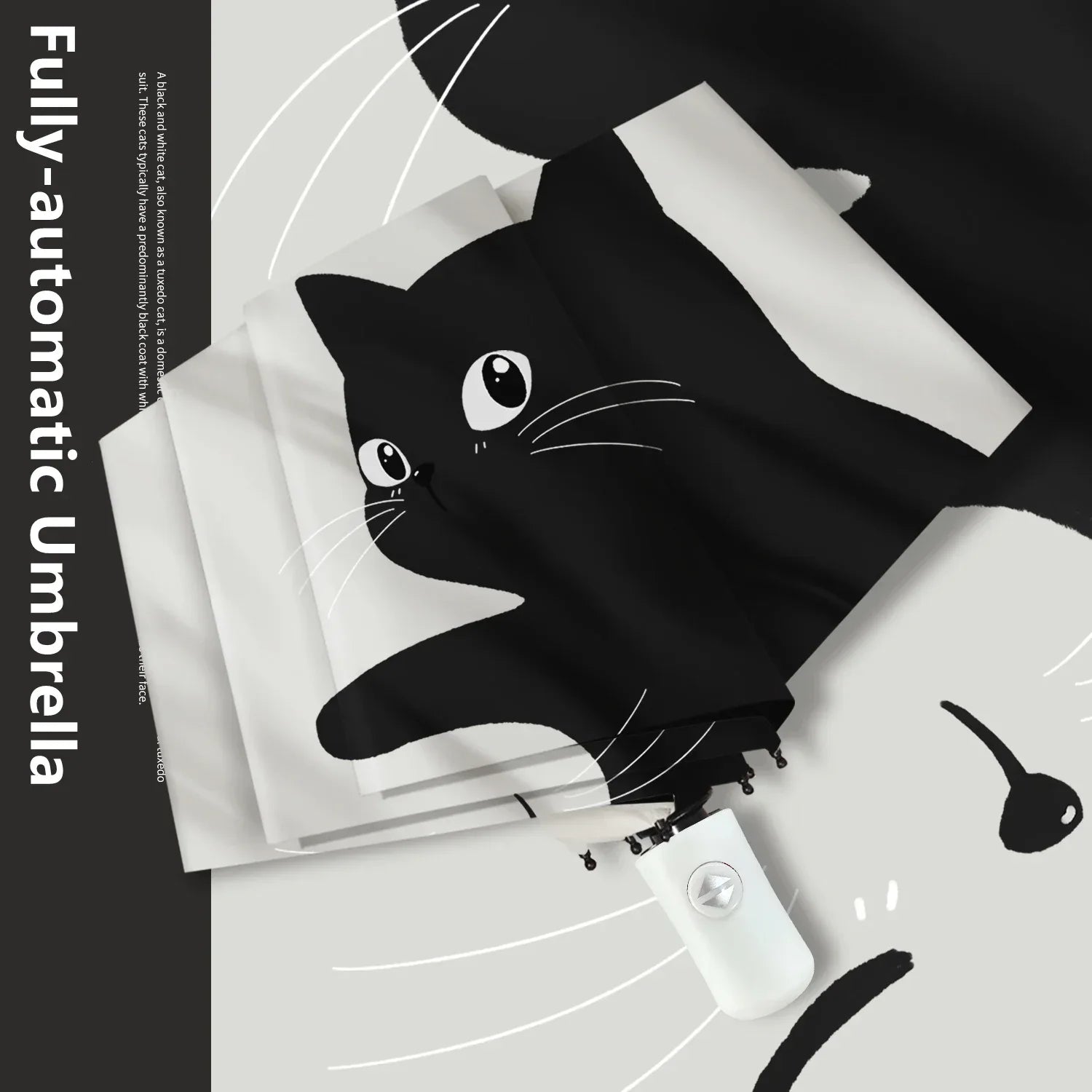 Cat Umbrella Automatic Portable Folding Sunshade For Kids - ToylandEU