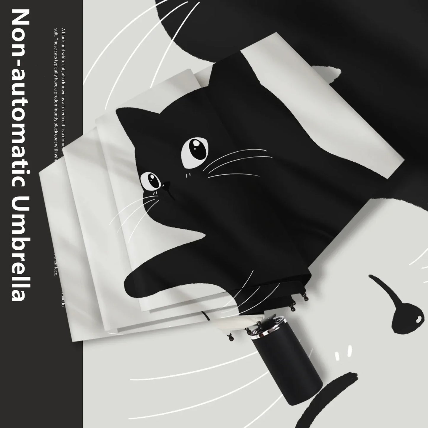 Cat Umbrella Automatic Portable Folding Sunshade For Kids - ToylandEU