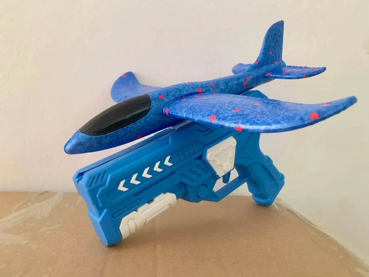 Catapult Foam Plane Gun Fire Outdoor Sports Toy for Boys Girls - ToylandEU