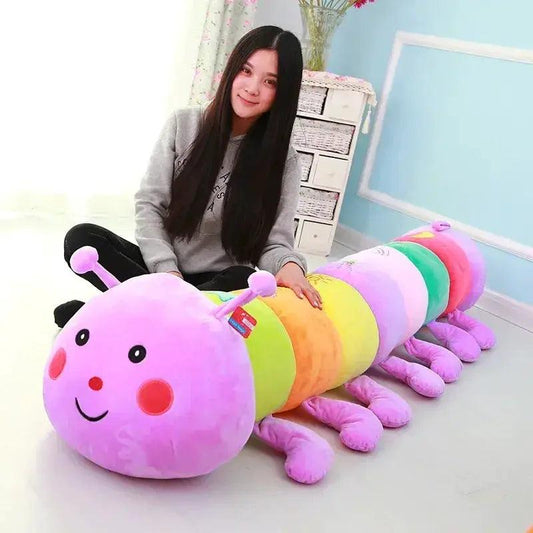  Caterpillar Plush Toy For Kids Cushion Soft Pillow Colorful -  ToylandEU™