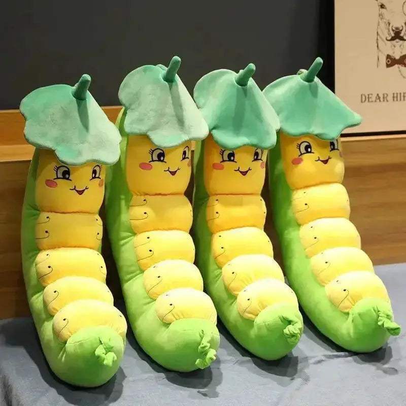 Caterpillar Plush Toy Pillow Cushion Safe Comfort For Babies - ToylandEU