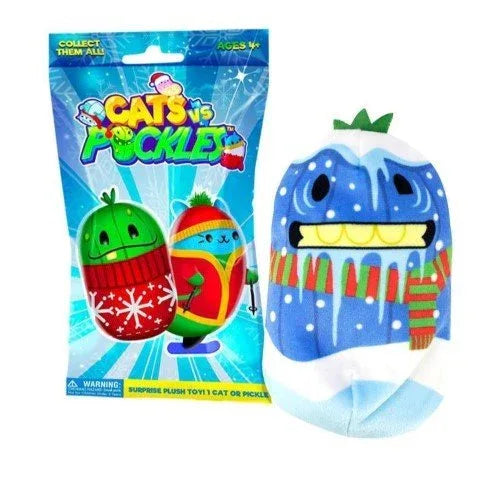 Cats Vs Pickles Holiday Mystery 4 Inch Plush Bag Limited - ToylandEU