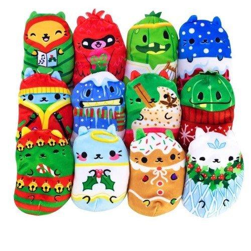 Cats Vs Pickles Holiday Mystery 4 Inch Plush Bag Limited - ToylandEU