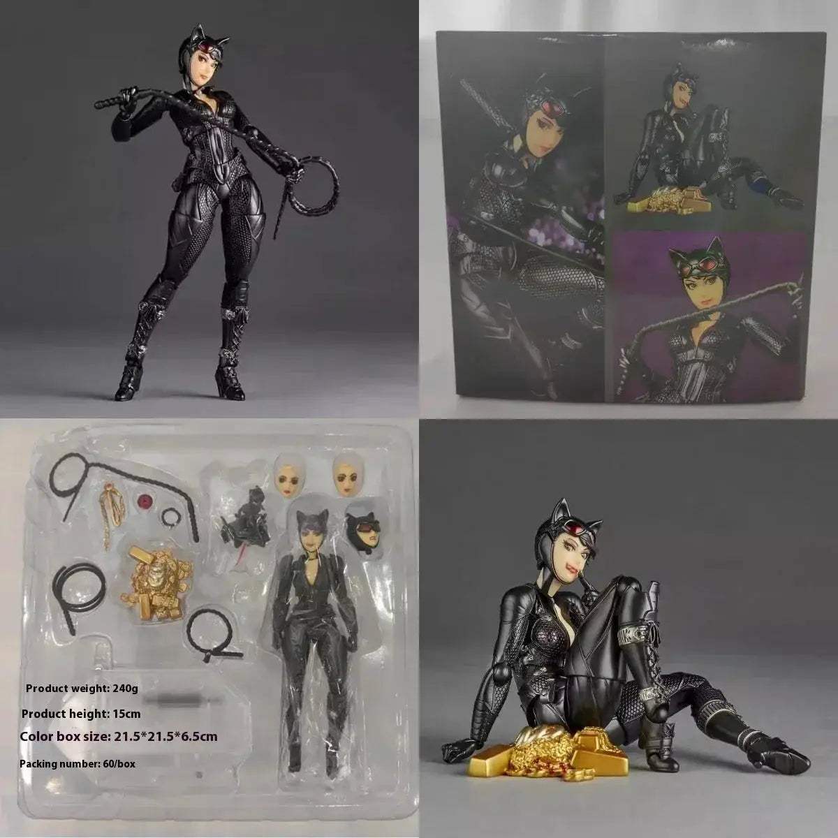 Catwoman Action Figure Collectible 15cm Premium Figurine - ToylandEU