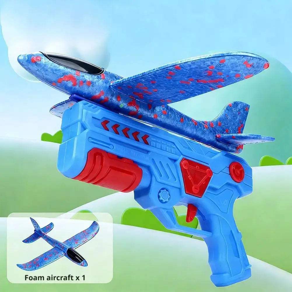 Celebrity Endorsed Foam Plane Toy Catapult For Kids Outdoor Fun - ToylandEU