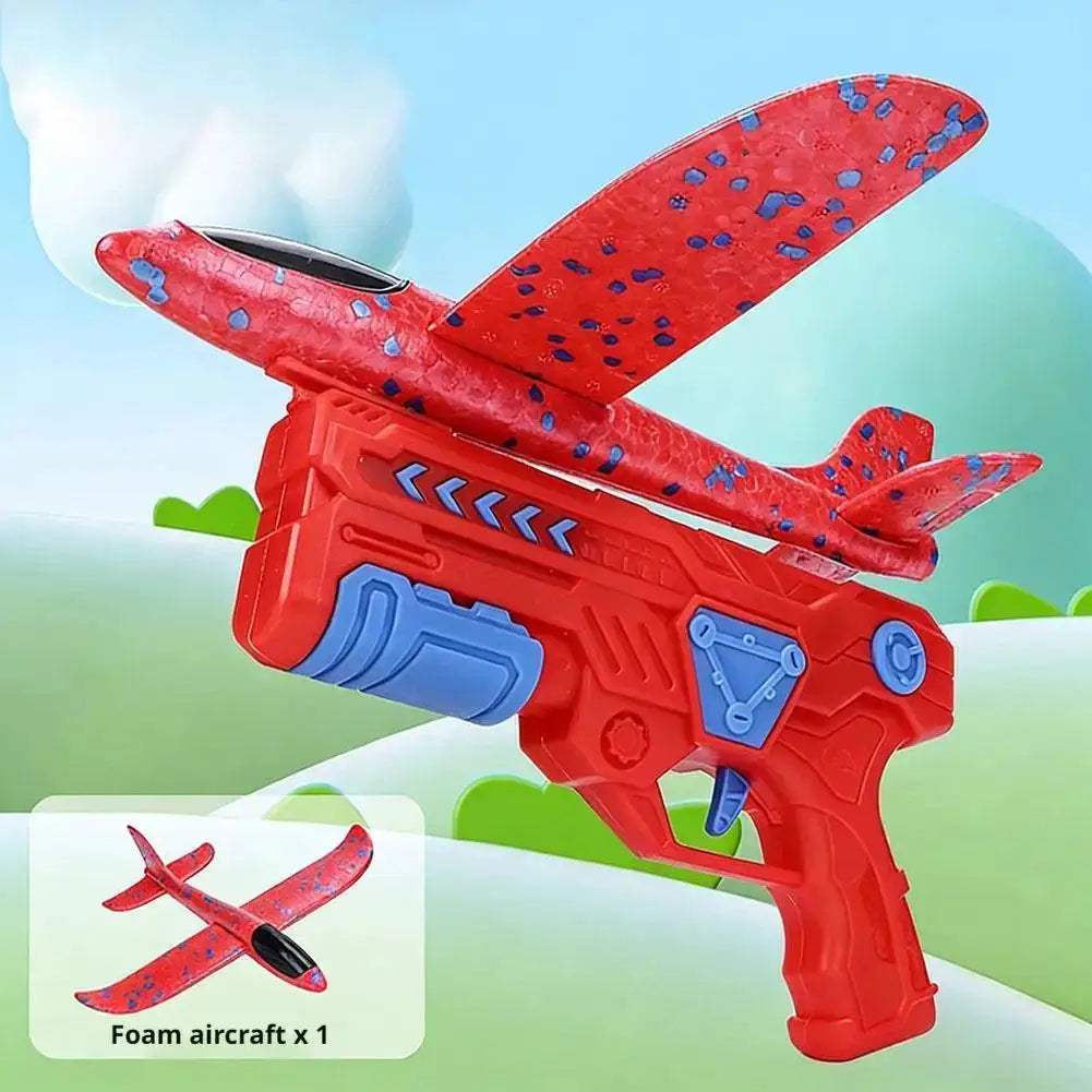 Celebrity Endorsed Foam Plane Toy Catapult For Kids Outdoor Fun - ToylandEU