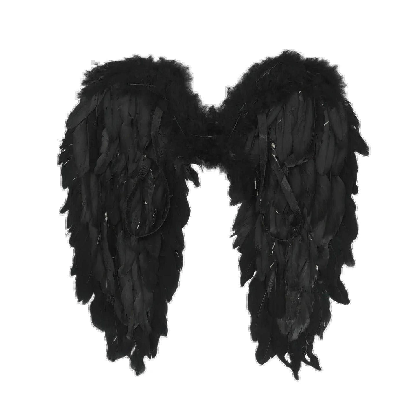Celestial Black & White Angel Wings for Halloween & Stage Performances - ToylandEU