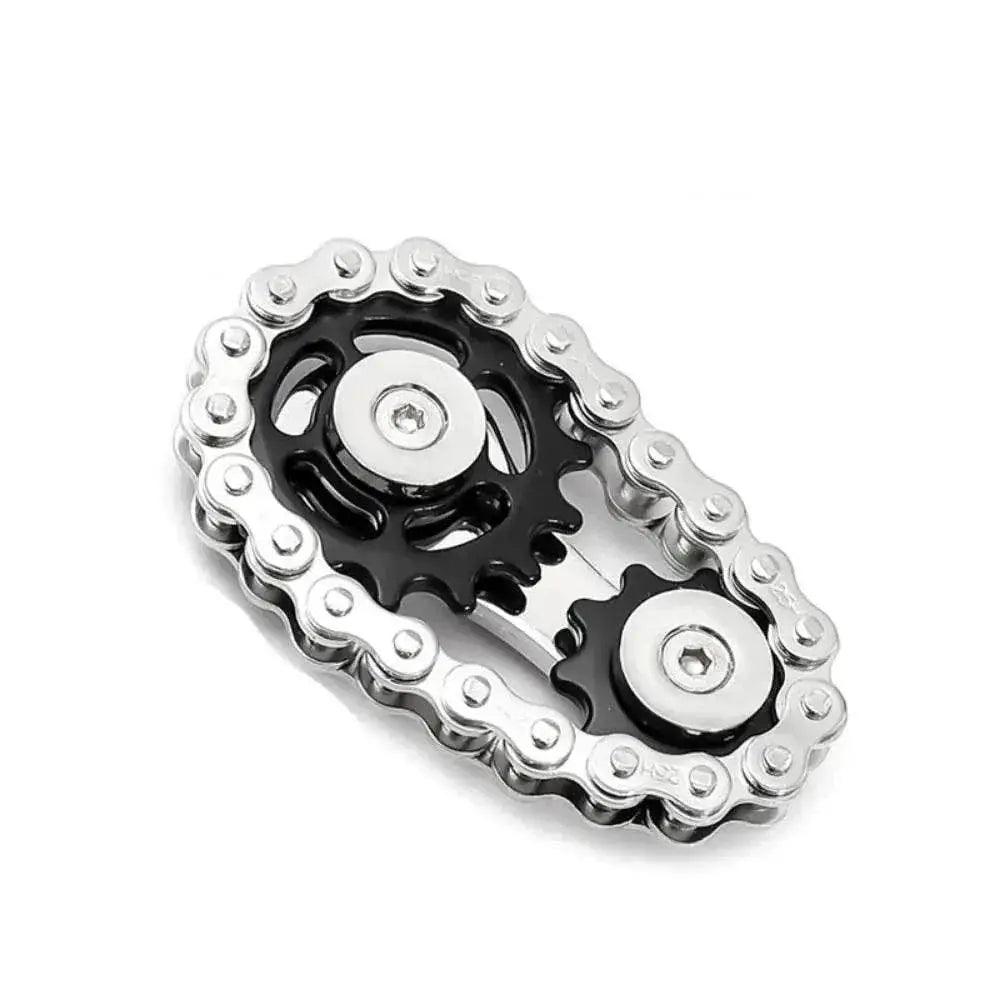  Chains Gear Fidget Spinner Gyroscope Metal Spinning Top -  ToylandEU™