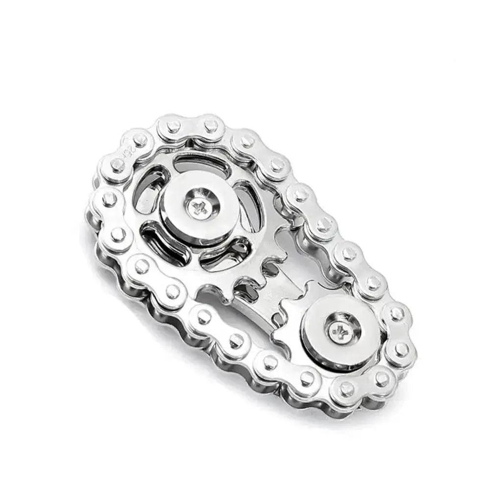  Chains Gear Fidget Spinner Gyroscope Metal Spinning Top -  ToylandEU™