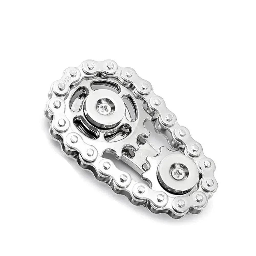  Chains Gear Fidget Spinner Gyroscope Metal Spinning Top -  ToylandEU™