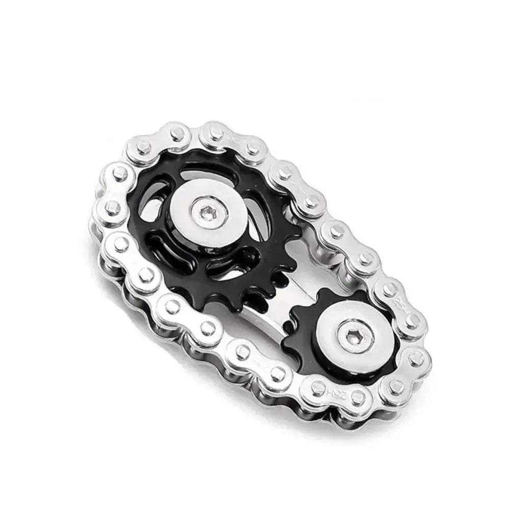  Chains Gear Fidget Spinner Gyroscope Metal Spinning Top -  ToylandEU™