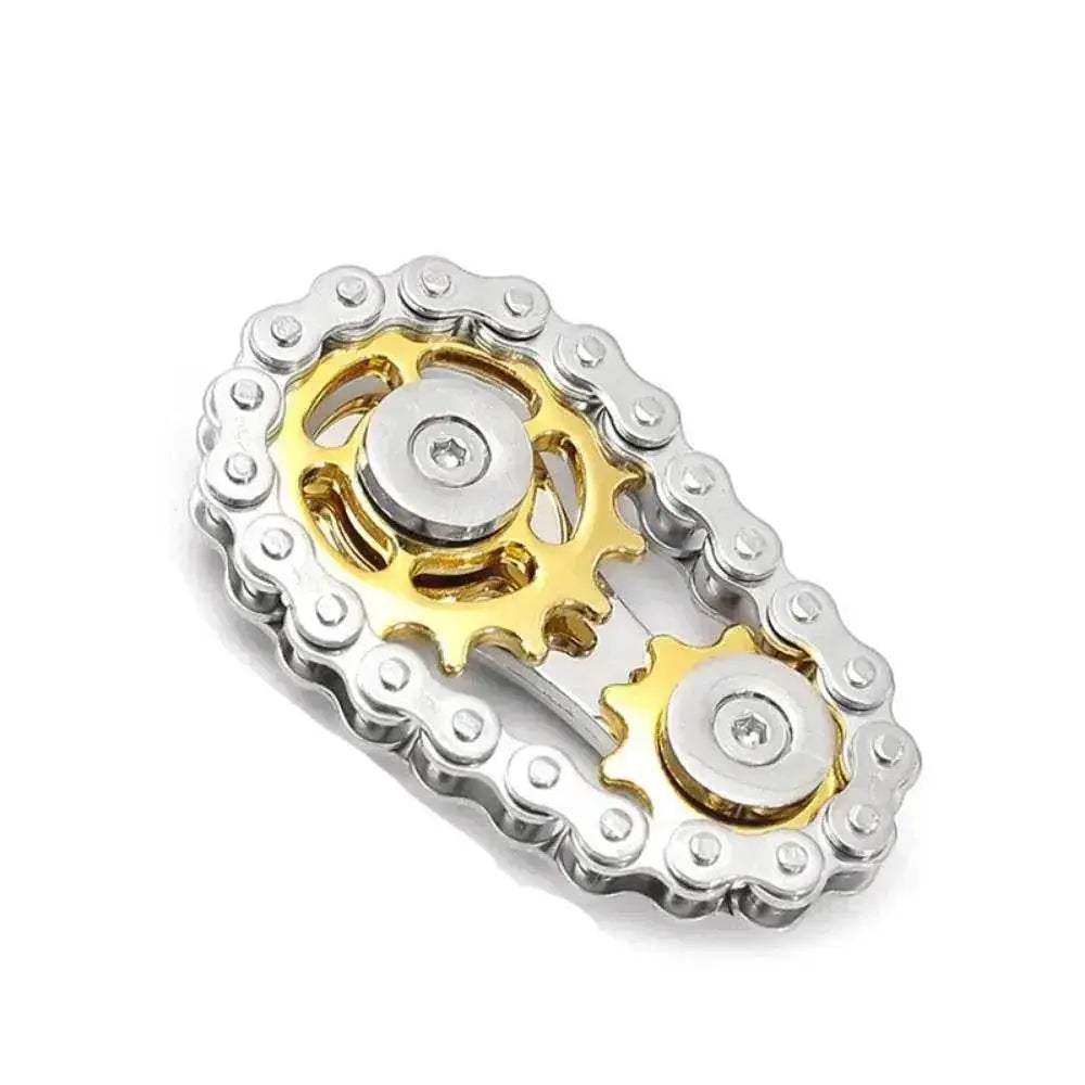  Chains Gear Fidget Spinner Gyroscope Metal Spinning Top -  ToylandEU™