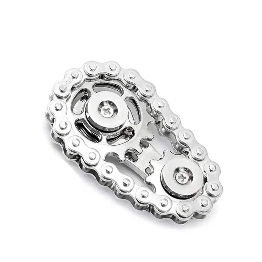  Chains Gear Fidget Spinner Gyroscope Metal Spinning Top -  ToylandEU™