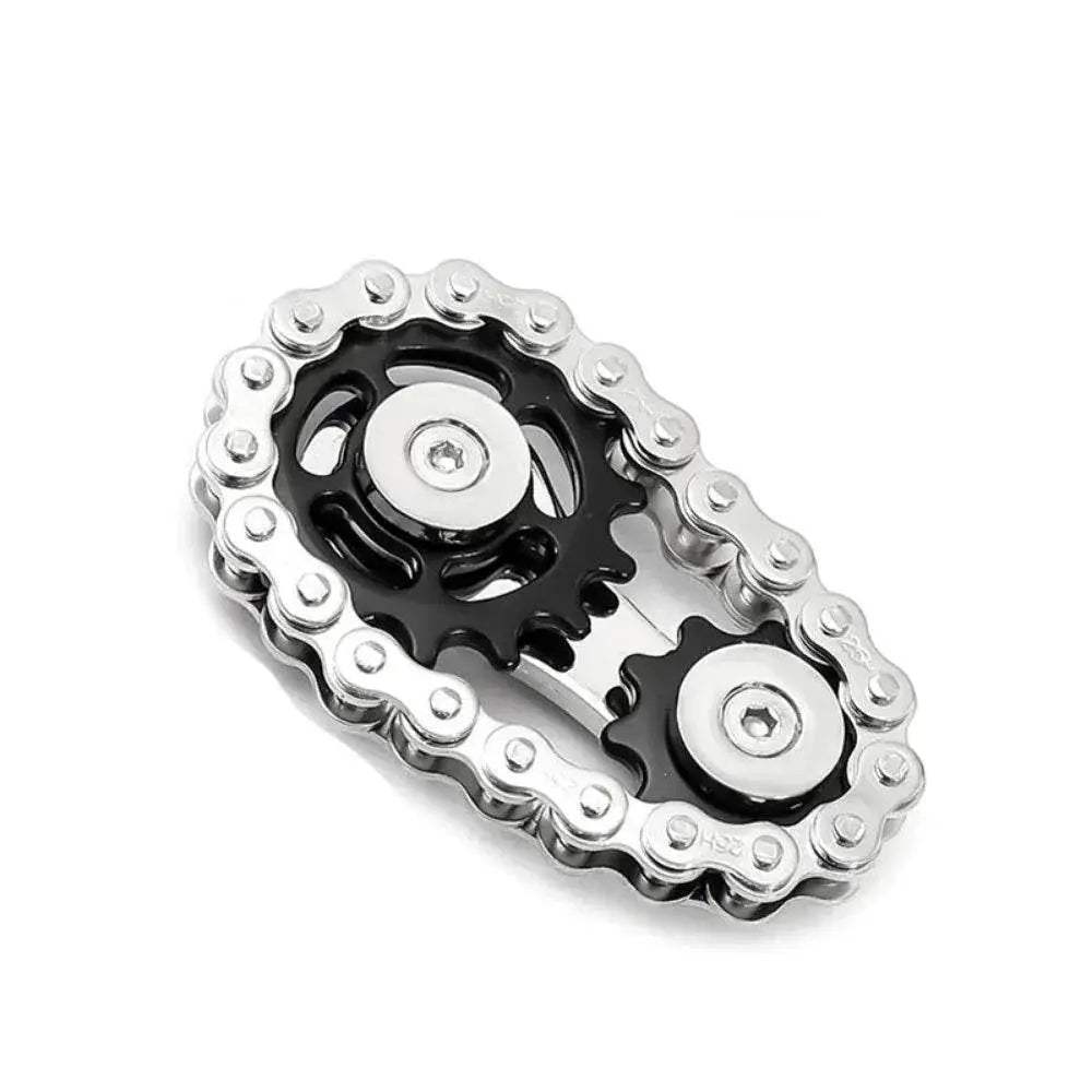  Chains Gear Fidget Spinner Gyroscope Metal Spinning Top -  ToylandEU™