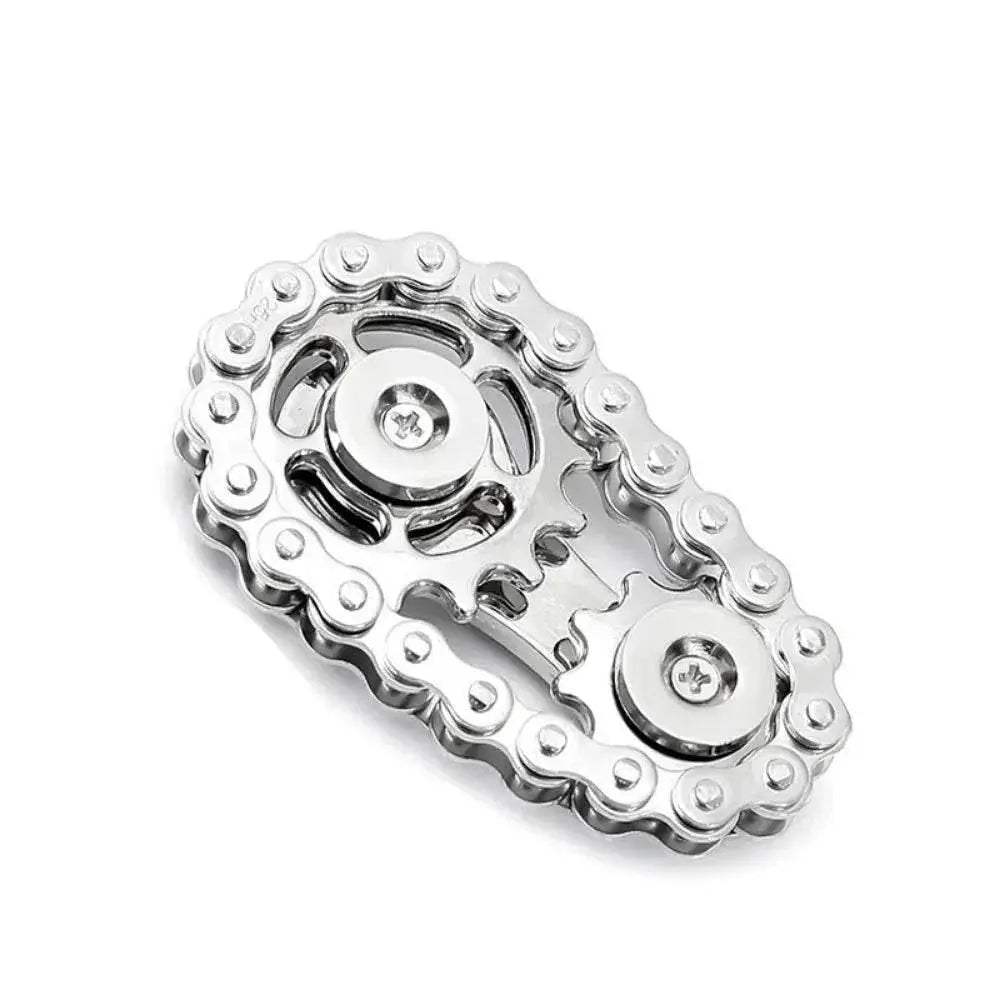  Chains Gear Fidget Spinner Gyroscope Metal Spinning Top -  ToylandEU™