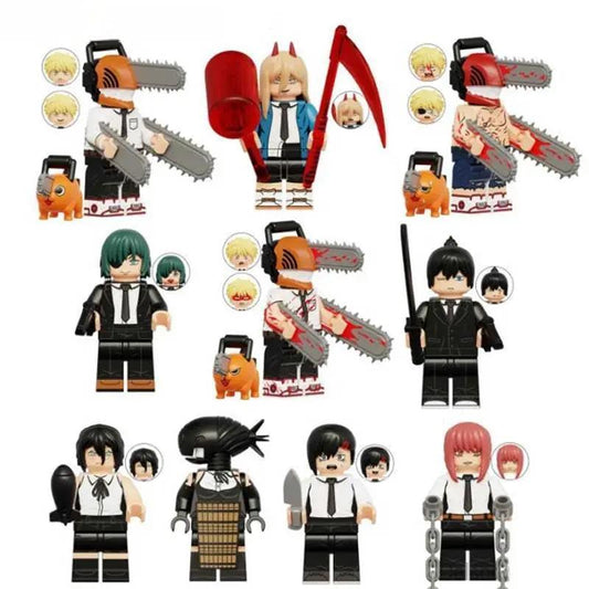  Chainsaw Man Anime Set of 10 Lego Minifigures Compatible Custom Toys 2 -  ToylandEU™