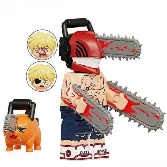  Chainsaw Man Denji Lego Minifigures Pochita Set Elite -  ToylandEU™