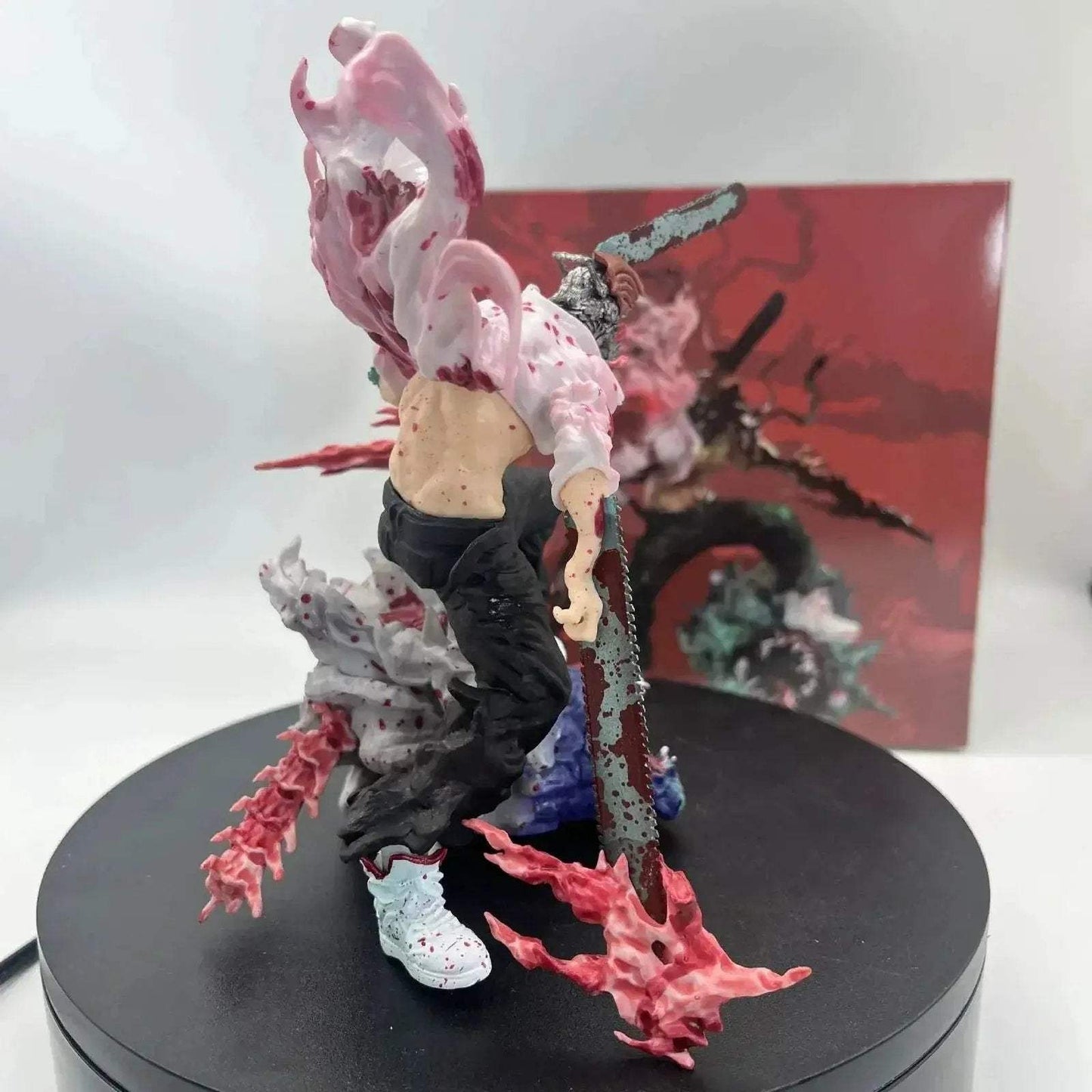 Chainsaw Man Denji Vs Bat Devil Dynamic Figure 16cm Collectible - ToylandEU