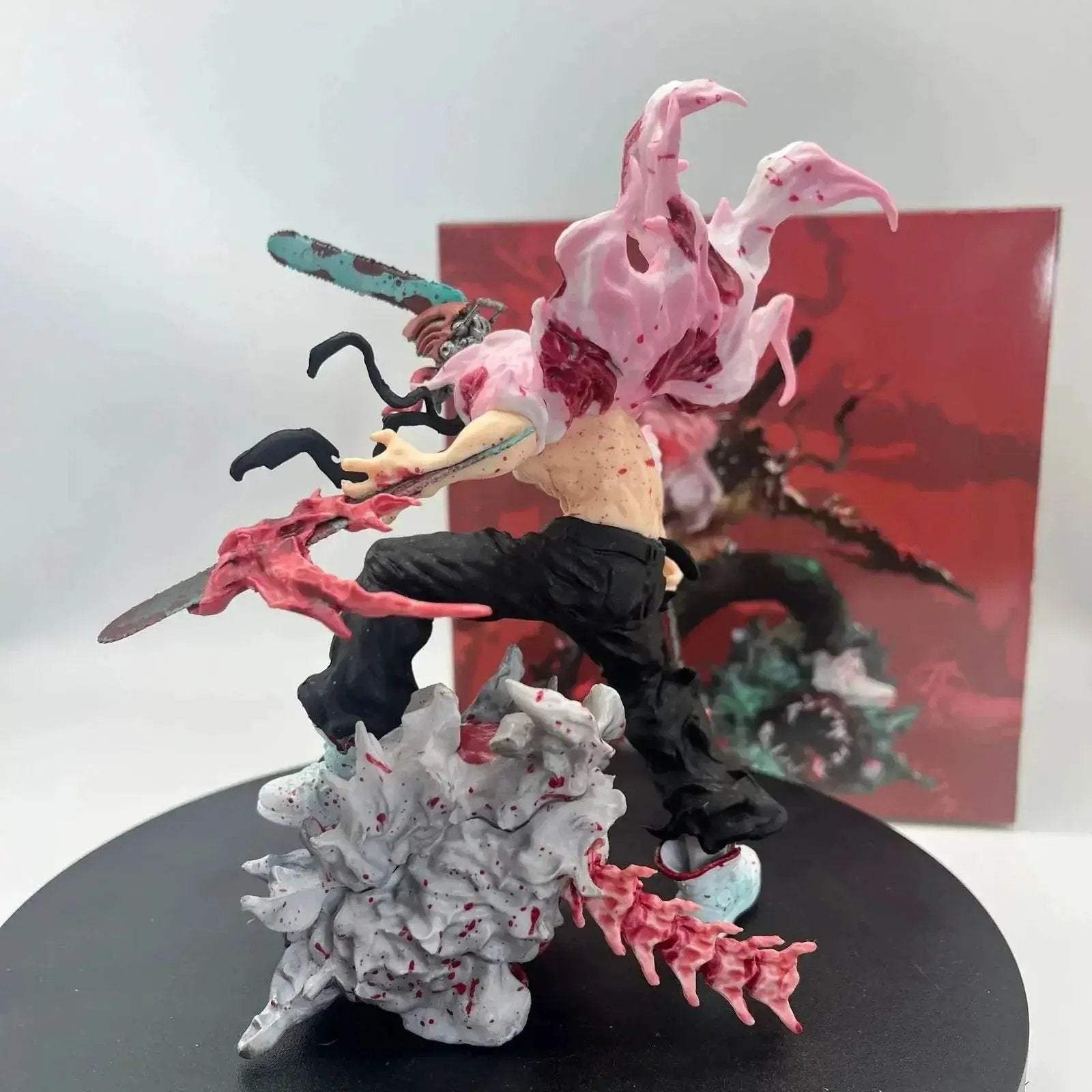 Chainsaw Man Denji Vs Bat Devil Dynamic Figure 16cm Collectible - ToylandEU
