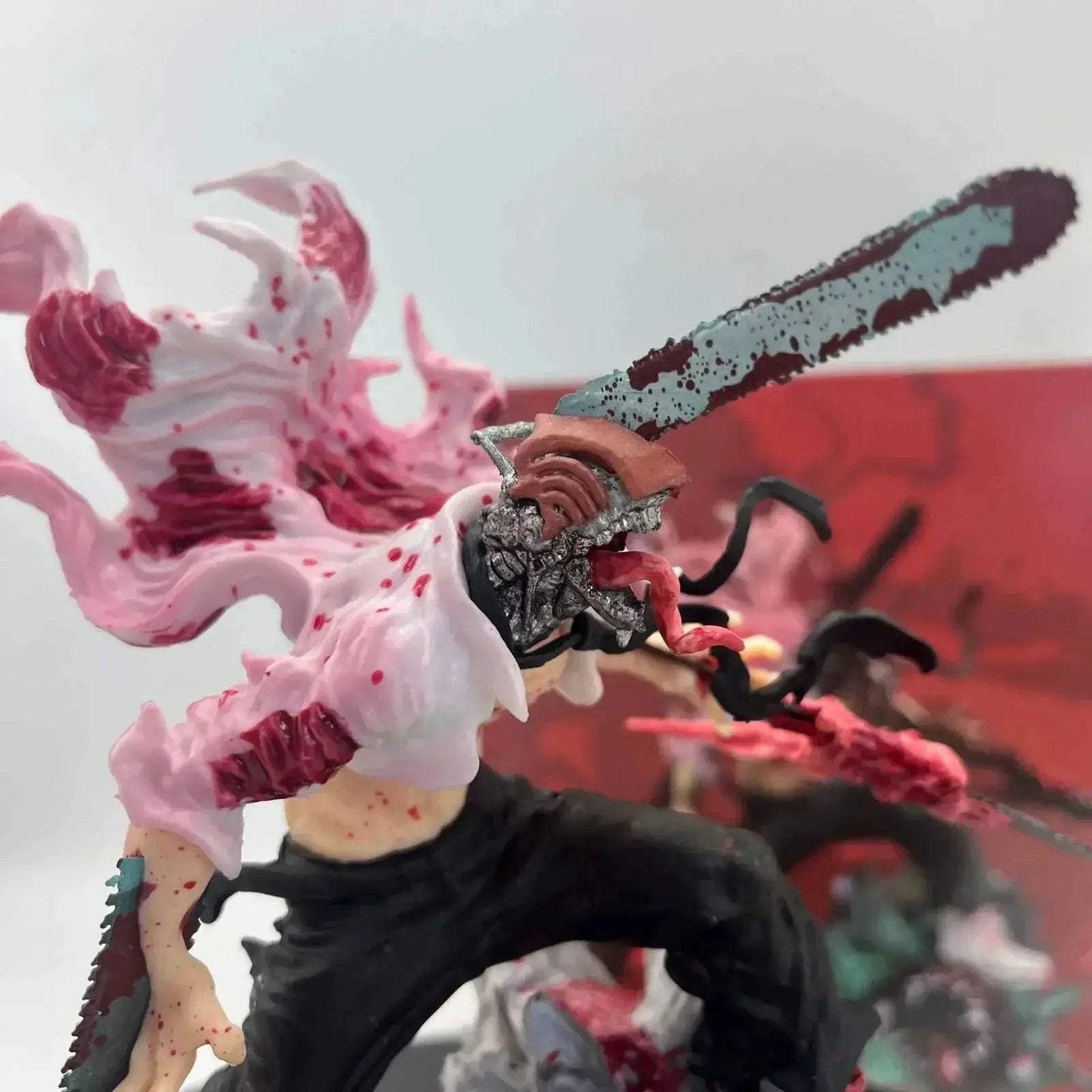 Chainsaw Man Denji Vs Bat Devil Dynamic Figure 16cm Collectible - ToylandEU