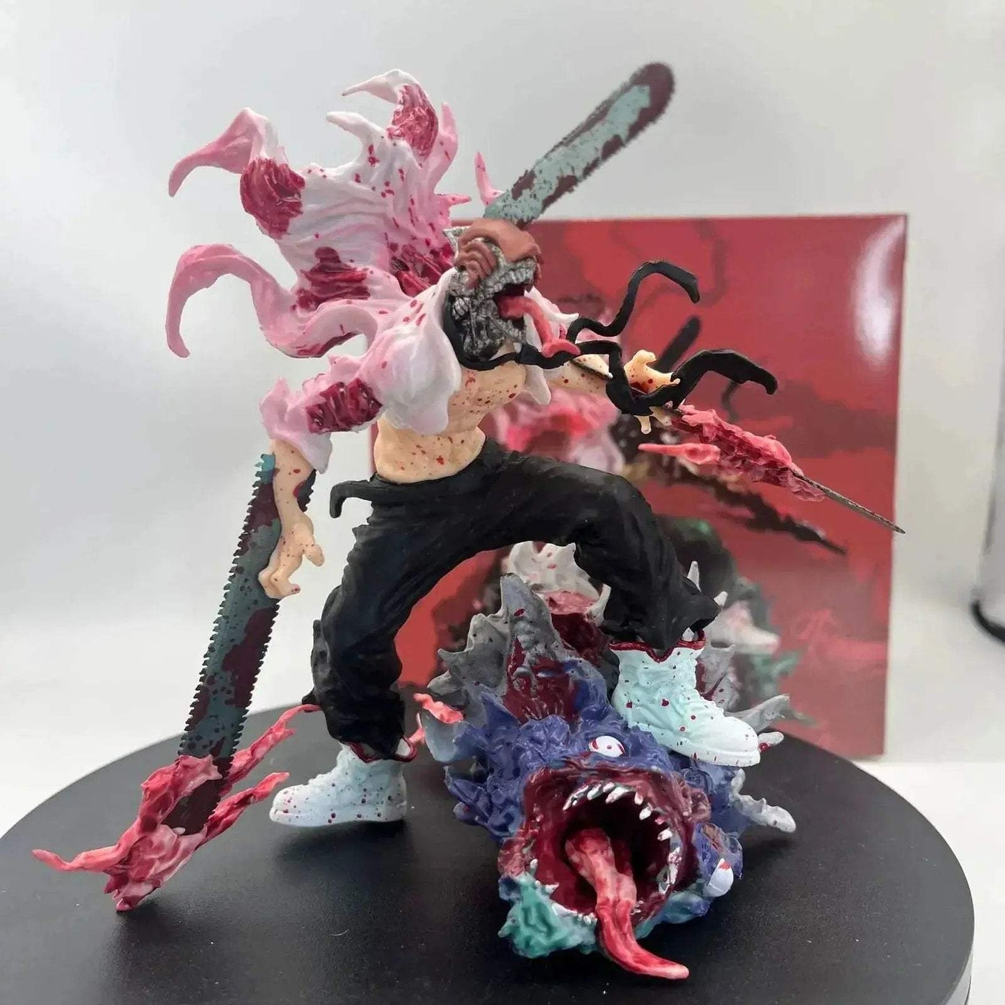 Chainsaw Man Denji Vs Bat Devil Dynamic Figure 16cm Collectible - ToylandEU