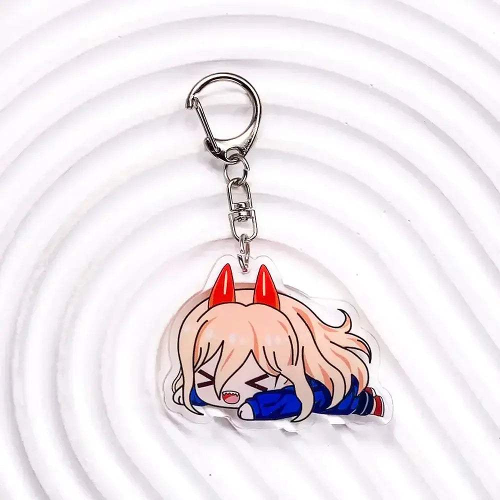 Chainsaw Man Keychains Durable Anime Charm Collectible Gifts - ToylandEU