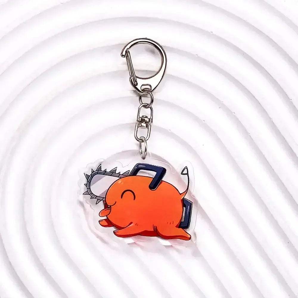 Chainsaw Man Keychains Durable Anime Charm Collectible Gifts - ToylandEU