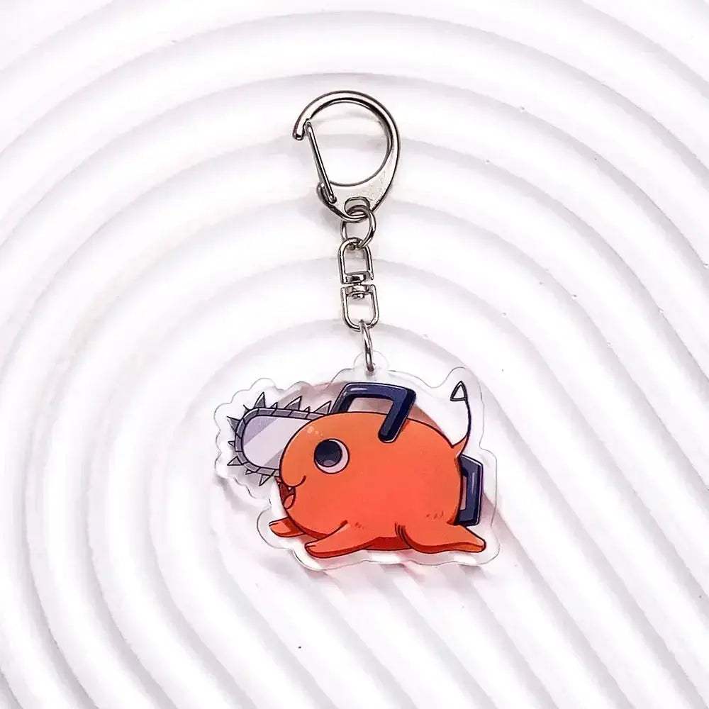 Chainsaw Man Keychains Durable Anime Charm Collectible Gifts - ToylandEU
