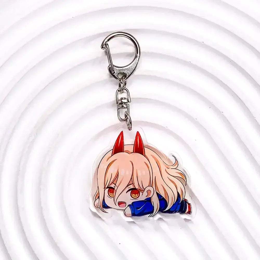 Chainsaw Man Keychains Durable Anime Charm Collectible Gifts - ToylandEU