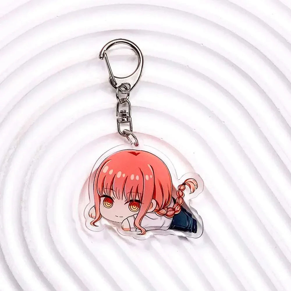 Chainsaw Man Keychains Denji Durable Anime Charms 