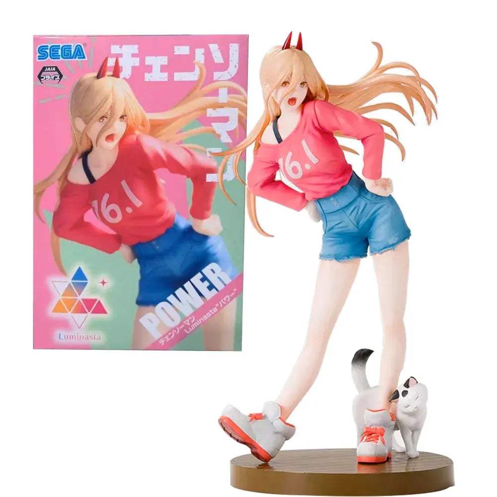 Chainsaw Man Power Figure PVC Collectible Sitting Pose - ToylandEU