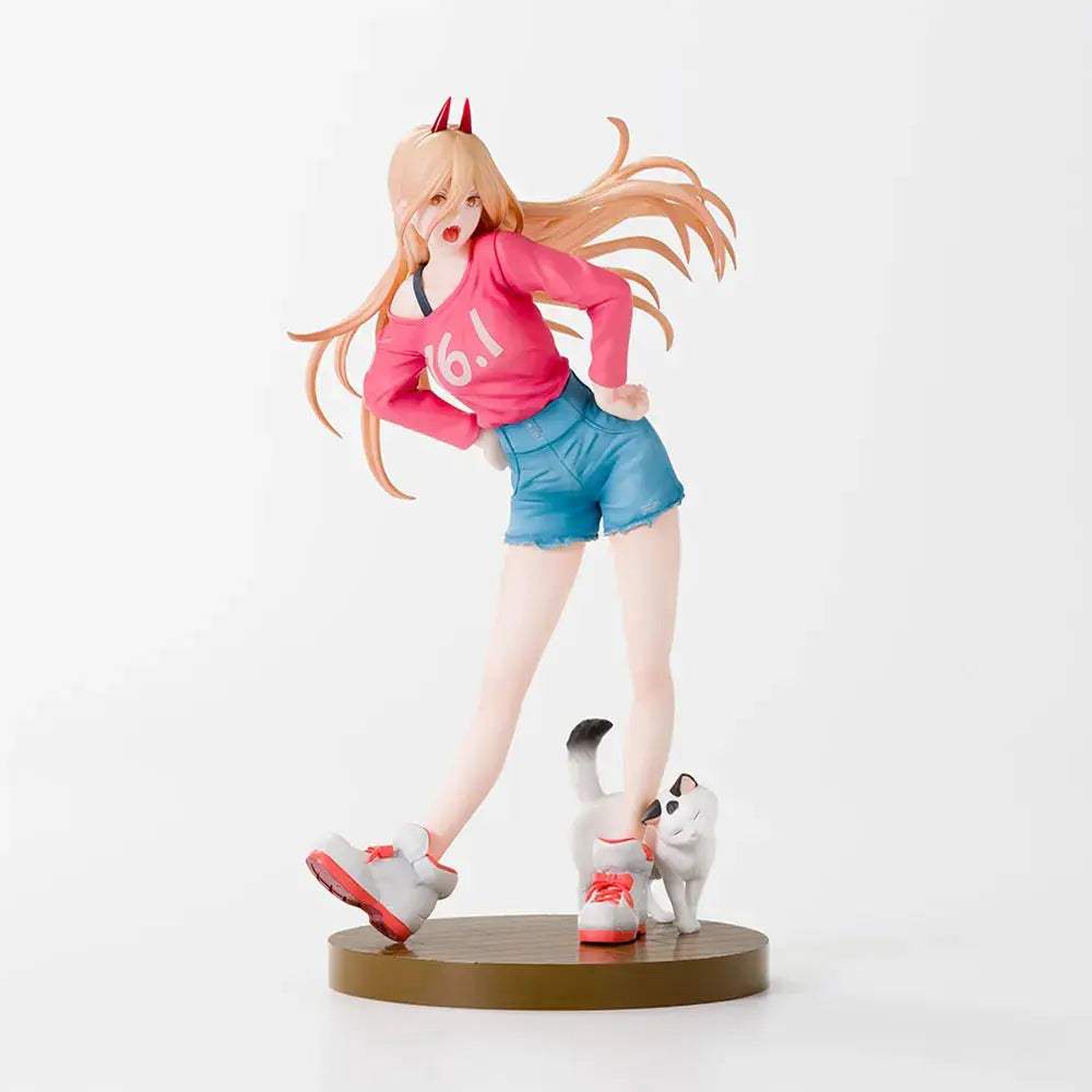 Chainsaw Man Power Figure PVC Collectible Sitting Pose - ToylandEU