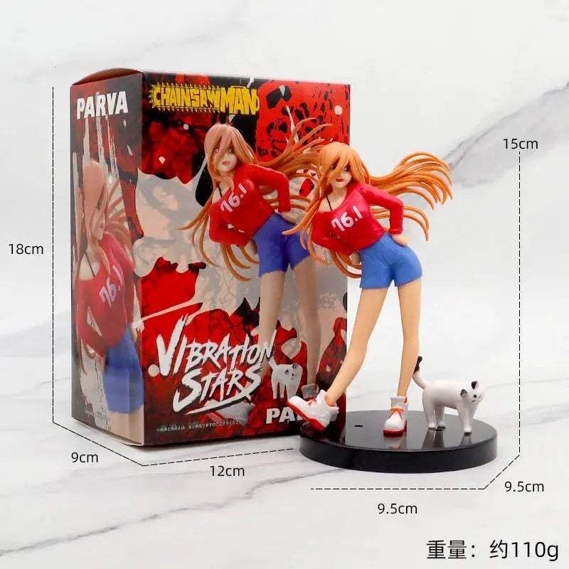 Chainsaw Man Power Figure PVC Collectible Sitting Pose - ToylandEU