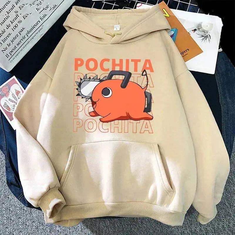Chainsaw Man Hoodies For Women With Cozy Pochita Graphic - ToylandEU