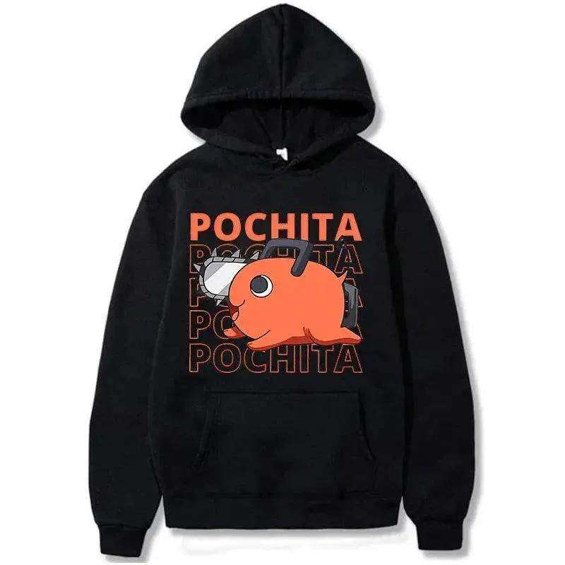 Chainsaw Man Hoodies For Women With Cozy Pochita Graphic - ToylandEU