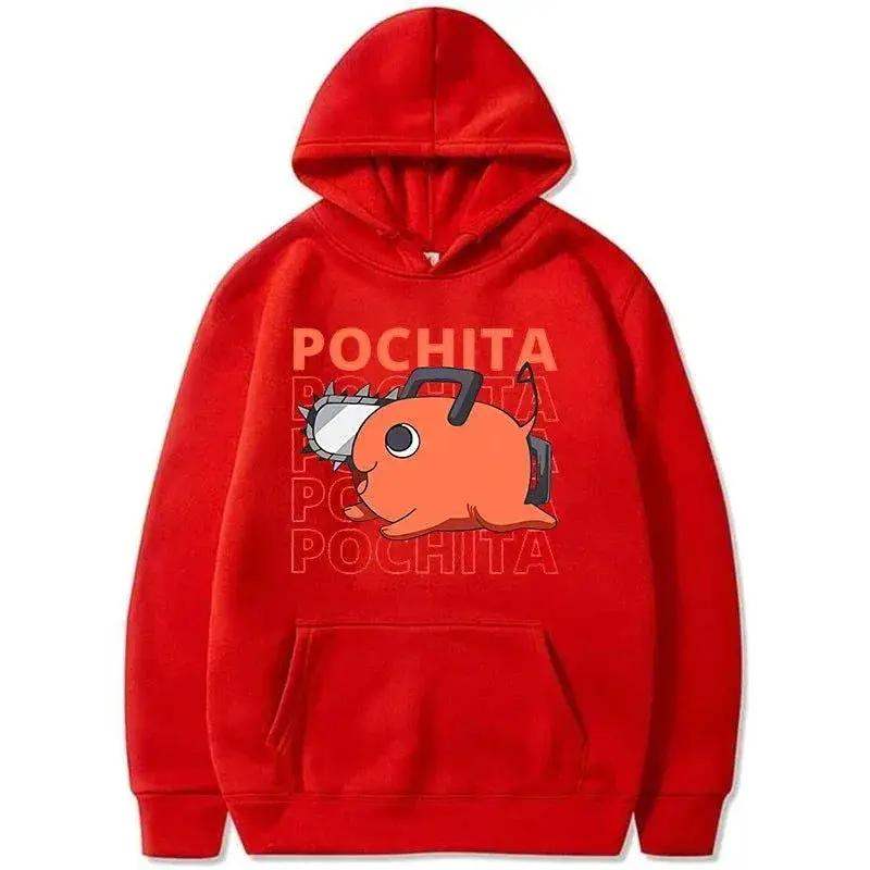 Chainsaw Man Hoodies For Women With Cozy Pochita Graphic - ToylandEU
