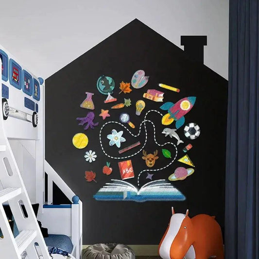  Chalkboard Wall Stickers For Kids Room Writable -  ToylandEU™