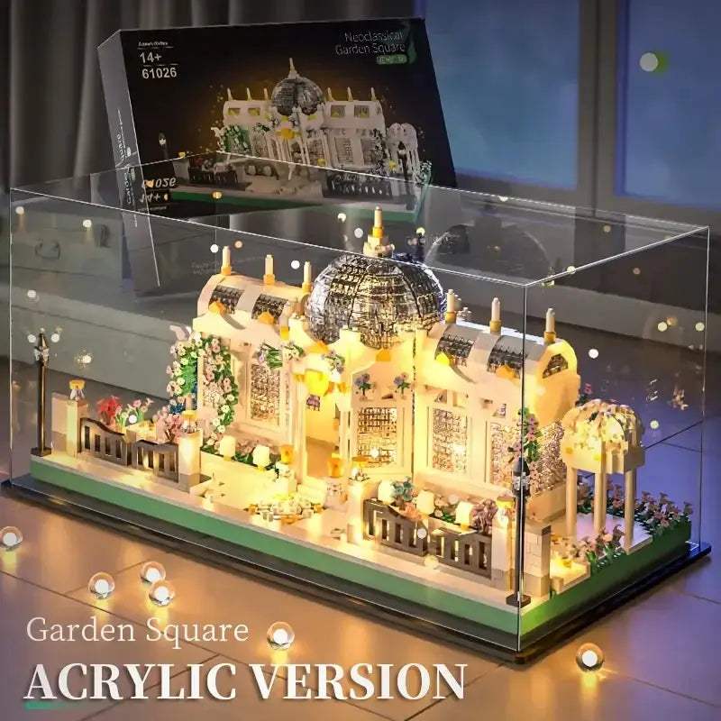 3688 Piece Garden Square Assembly Set Christmas Gift Christmas Birthday Gift Difficult Home Decoration Toys Suitable for Adults - ToylandEU
