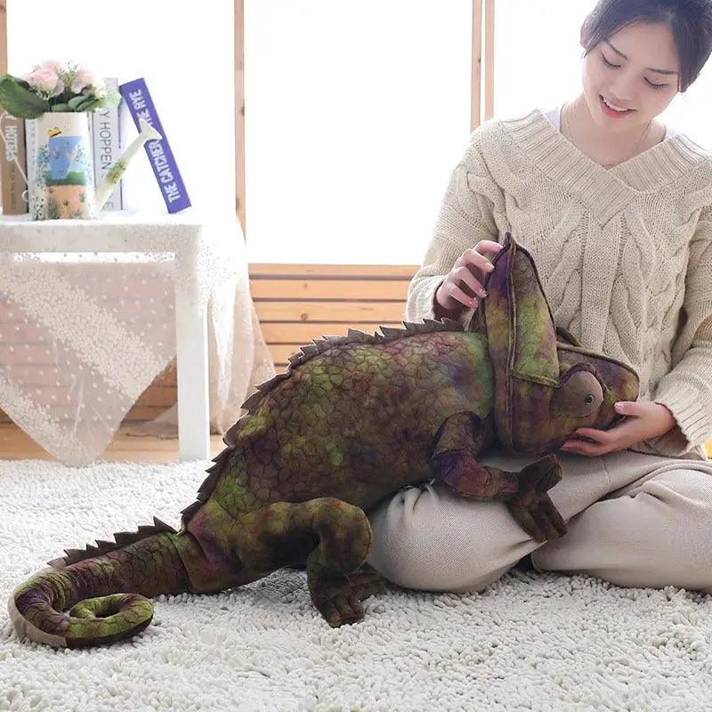  Chameleon Plush Pillow Large 70cm Cozy Comfort -  ToylandEU™