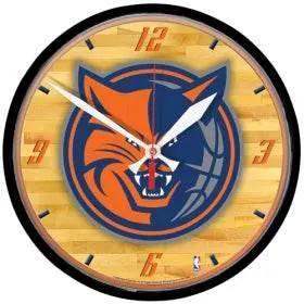  Charlotte Bobcats Wall Clock Chrome Plated Retro Style -  ToylandEU™