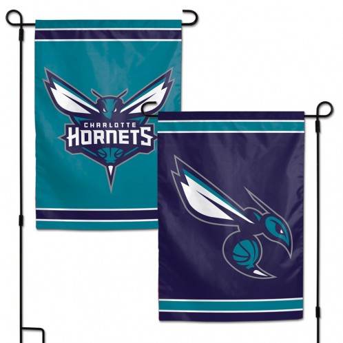 Charlotte Hornets Garden Flag 12x18 Two Sided WinCraft - ToylandEU